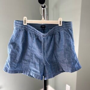 J. Crew Linen Blend Shorts
